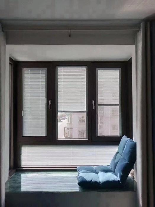 单玻璃磁控百叶窗